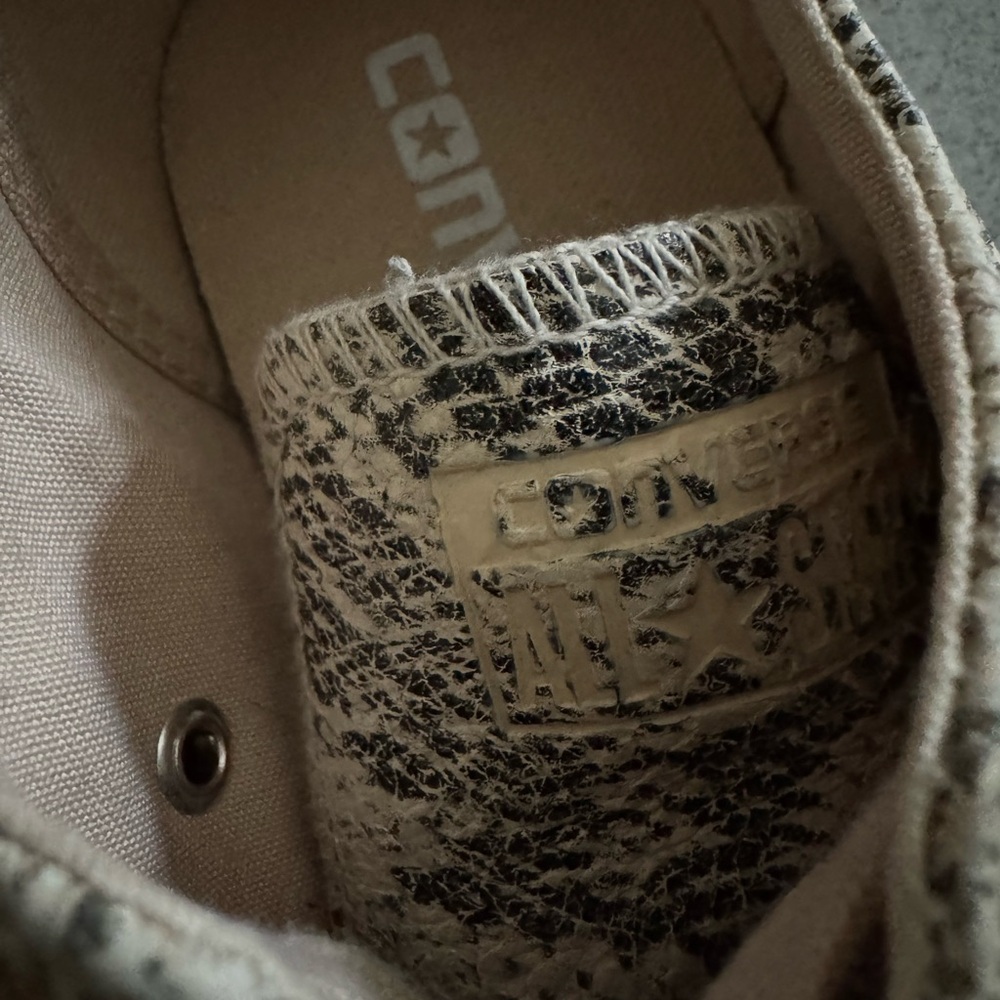 Converse Snake Print Sneakers - Picture 3 of 10